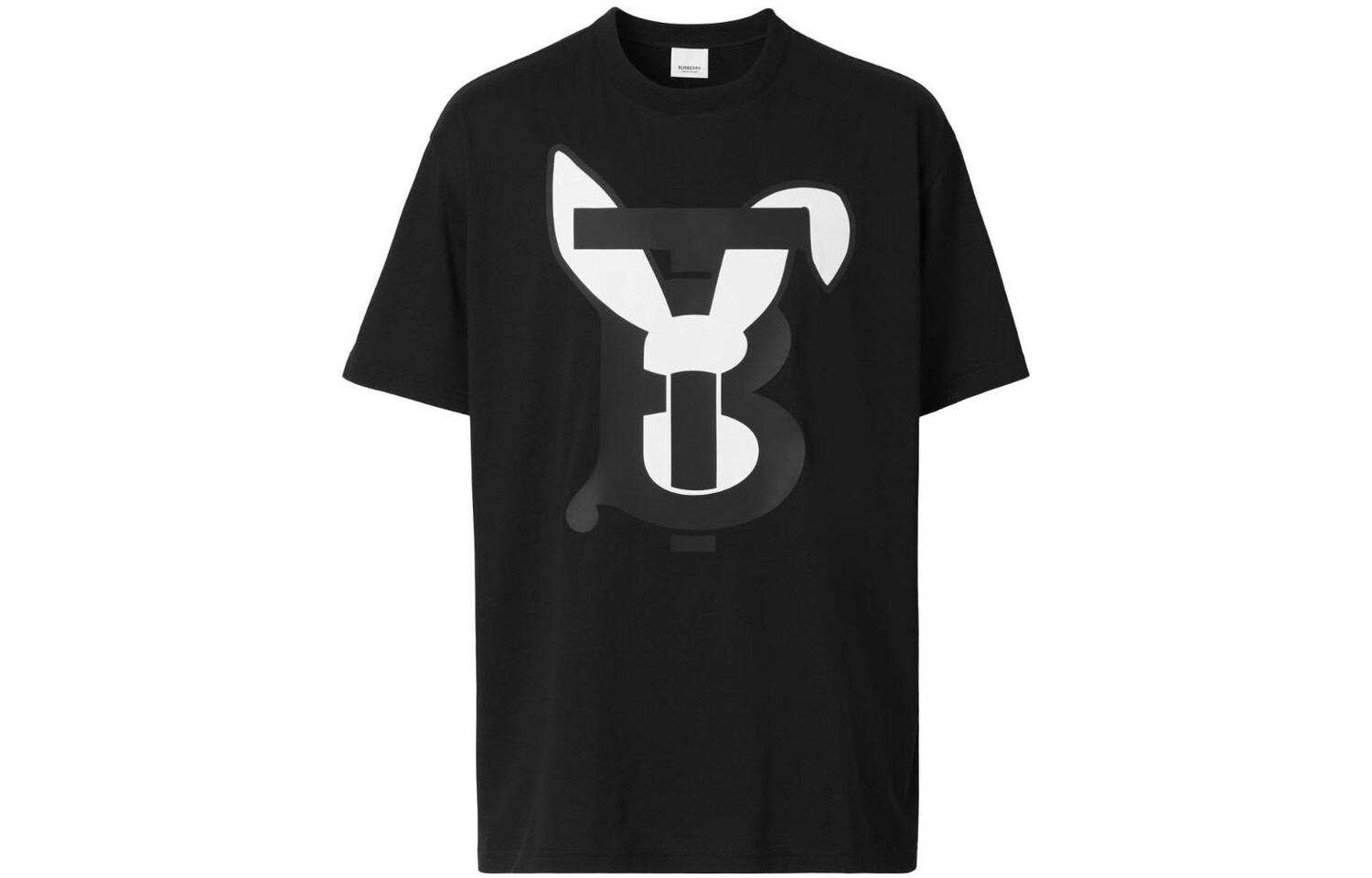 Мужская футболка Burberry, цвет Black 
Мужская футболка Burberry, цвет Black