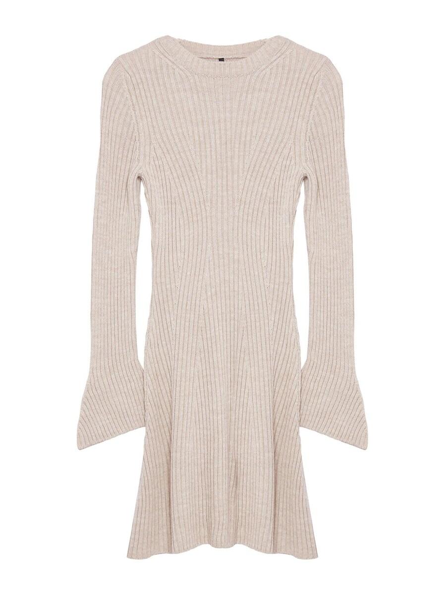 Вязаное платье Trendyol, Greige
Вязаное платье Trendyol, Greige