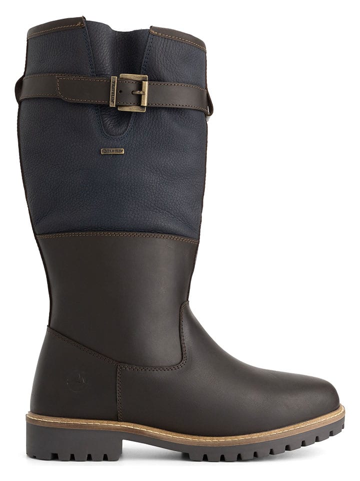 TRAVELIN' Кожаные сапоги "Hyllestad" темно-синего/коричневого цвета
TRAVELIN' Кожаные сапоги "Hyllestad" темно-синего/коричневого цвета