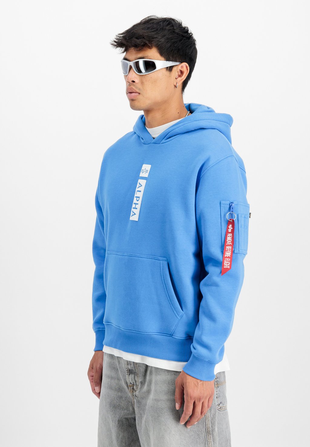 Толстовка Hoodie Alpha Industries, синий
Толстовка Hoodie Alpha Industries, синий