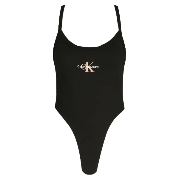 Тонкое подтянутое боди Calvin Klein, черный
Тонкое подтянутое боди Calvin Klein, черный