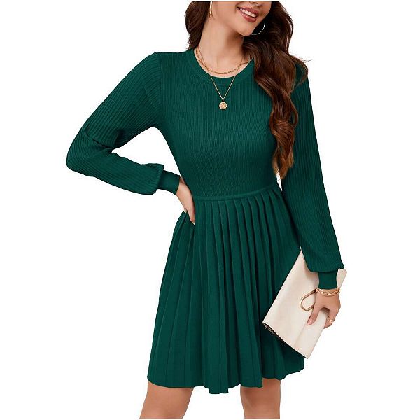 Женское длинное платье с длинными рукавами и плиссированной юбкой Hallih Burton, Dark Green
Женское длинное платье с длинными рукавами и плиссированной юбкой Hallih Burton, Dark Green