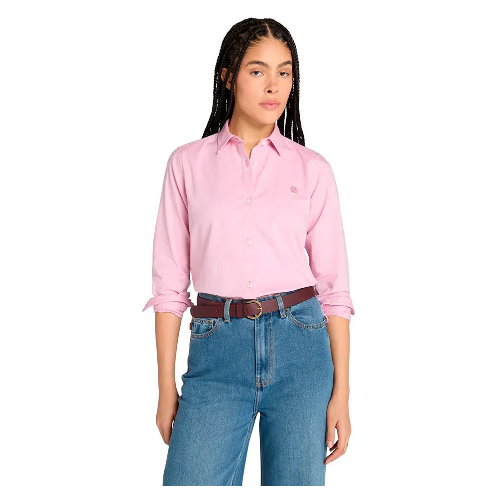 Рубашка с длинным рукавом Timberland Oxford, розовый
Рубашка с длинным рукавом Timberland Oxford, розовый
