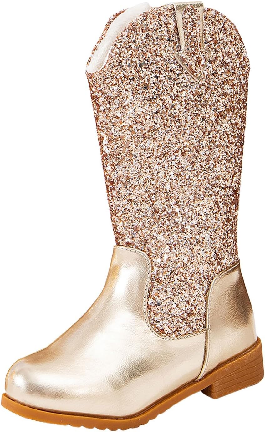 Детские сапожки IWIHMIV для девочек, ковбойские сапоги средней длины, удобные западные сапоги с мягкой подошвой, теплые длинные сапожки, Gold
Детские сапожки IWIHMIV для девочек, ковбойские сапоги средней длины, удобные западные сапоги с мягкой подошвой, теплые длинные сапожки, Gold