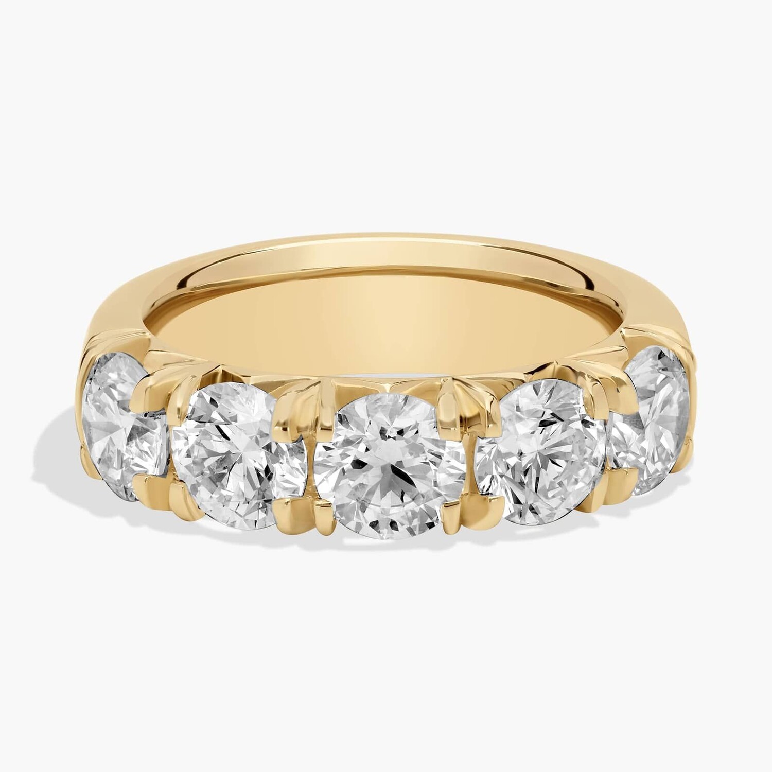 Юбилейное кольцо с французским паве из выращенных в лаборатории бриллиантов из 14-каратного желтого золота (3 карата, двойной огранки - FG / VS2-SI1) Blue Nile
Юбилейное кольцо с французским паве из выращенных в лаборатории бриллиантов из 14-каратного желтого золота (3 карата, двойной огранки - FG / VS2-SI1) Blue Nile