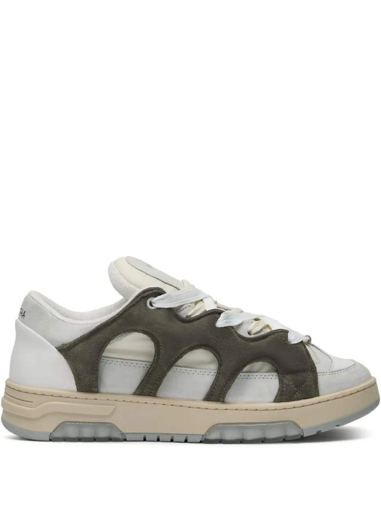 Кроссовки с замшевыми вставками SANTHA, зеленый 
Кроссовки с замшевыми вставками SANTHA, зеленый