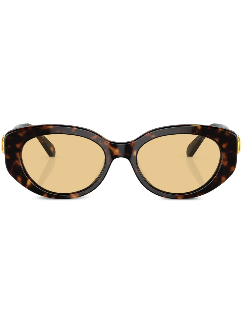 Солнцезащитные очки в круглой оправе Swarovski, коричневый
Солнцезащитные очки в круглой оправе Swarovski, коричневый