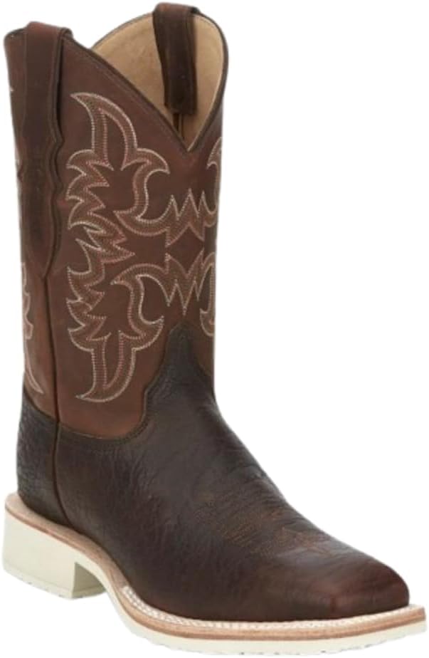 Вестернские сапоги Justin Ryker 11 - коллекция AQHA с маслостойкой и противоскользящей подошвой из крипа, удобными стельками J-Flex, квадратным носком, Rootbeer Yeti
Вестернские сапоги Justin Ryker 11 - коллекция AQHA с маслостойкой и противоскользящей подошвой из крипа, удобными стельками J-Flex, квадратным носком, Rootbeer Yeti