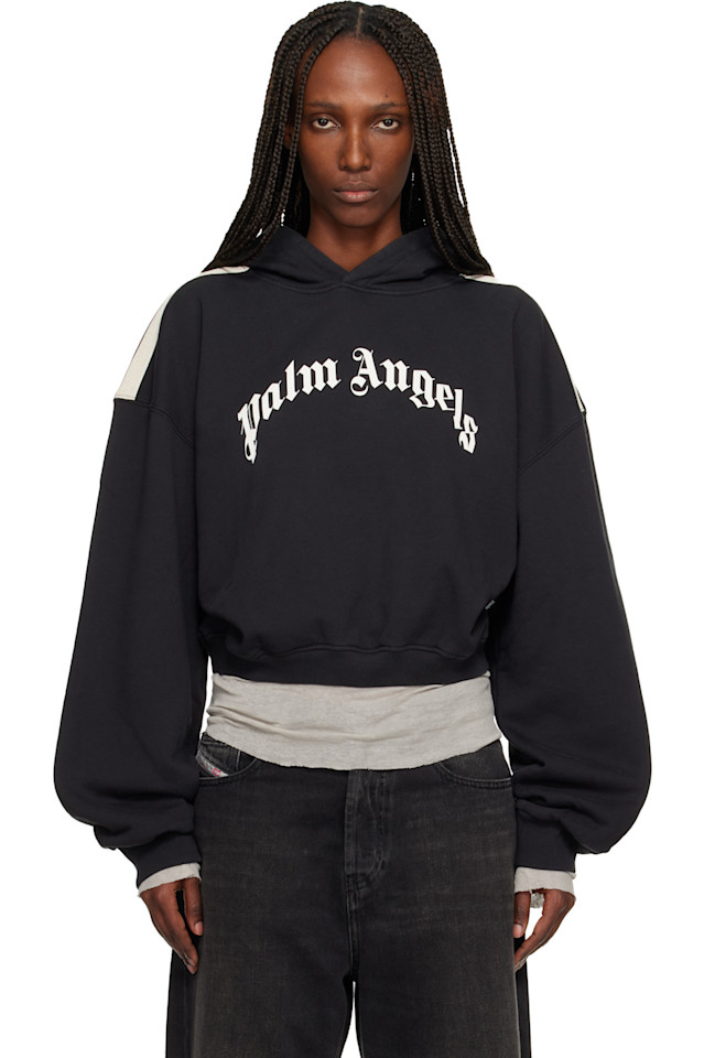 Palm Angels Черная укороченная толстовка с изогнутым логотипом, Черный, Palm Angels Черная укороченная толстовка с изогнутым логотипом
Palm Angels Черная укороченная толстовка с изогнутым логотипом, Черный, Palm Angels Черная укороченная толстовка с изогнутым логотипом