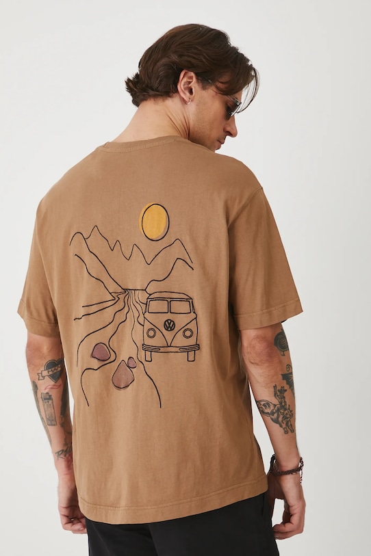 Хлопковая футболка Medicine, бежевый
Хлопковая футболка Medicine, бежевый