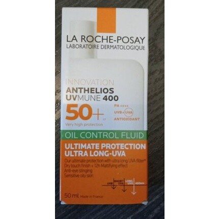 Anthelios Uvmune 400 Жидкость для контроля жирности Spf50+ 50 мл, La Roche-Posay
Anthelios Uvmune 400 Жидкость для контроля жирности Spf50+ 50 мл, La Roche-Posay