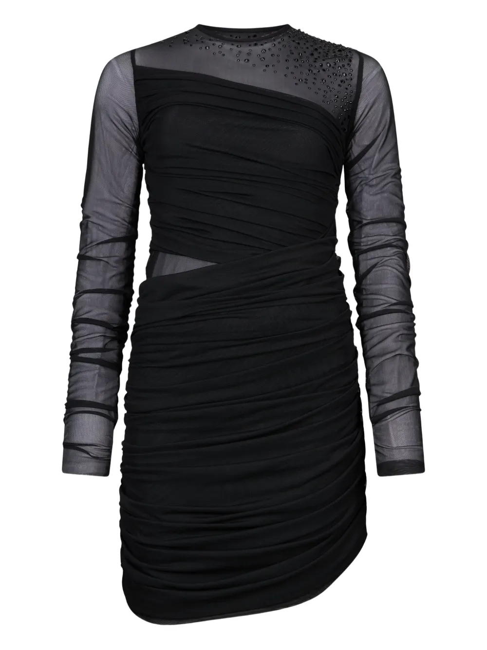 Мини-платье из тюля с длинными рукавами Liu Jo, черный
Мини-платье из тюля с длинными рукавами Liu Jo, черный