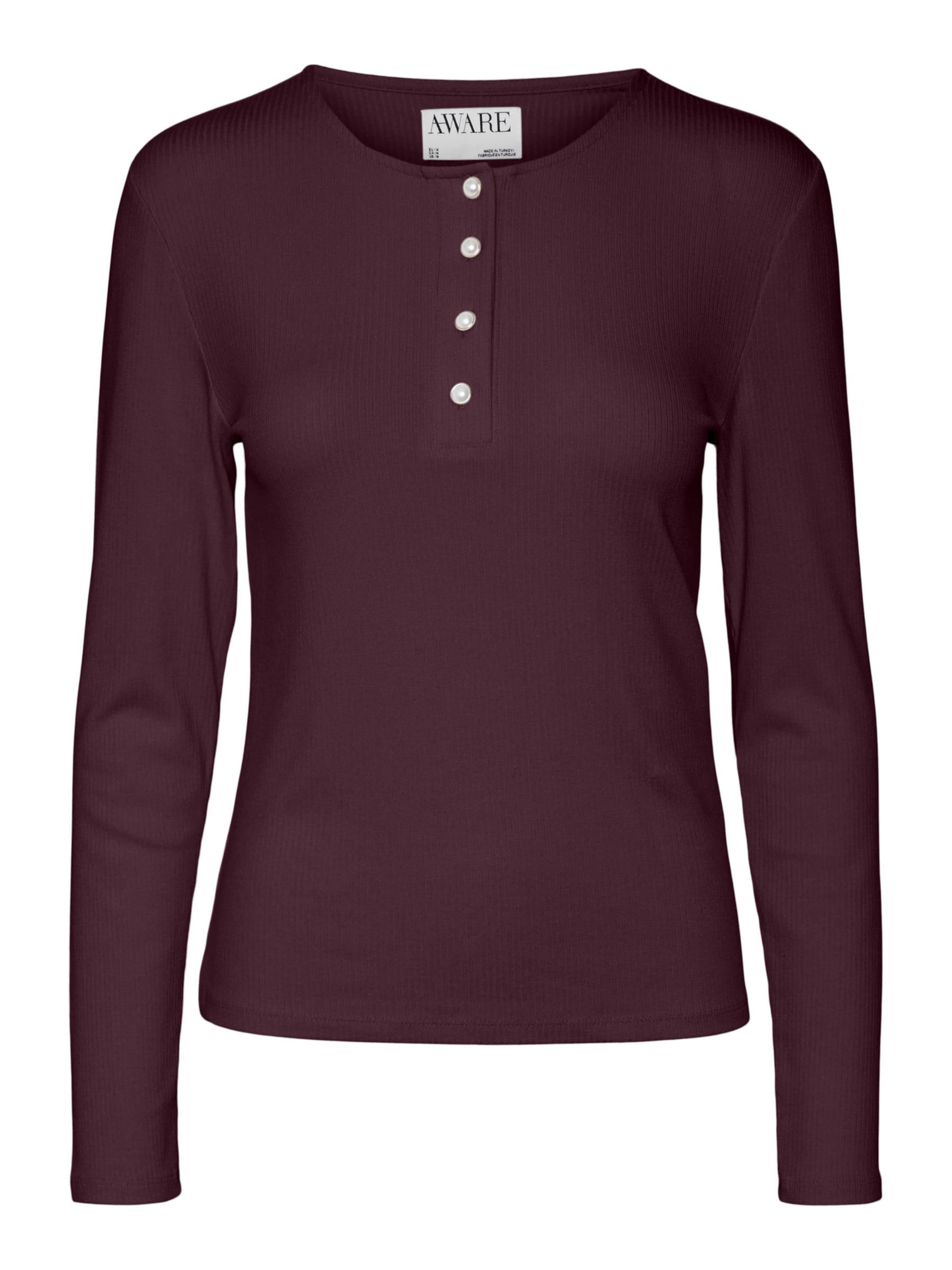 Aware Лонгслив 'AWZadie' в цвете Wine Red
Aware Лонгслив 'AWZadie' в цвете Wine Red