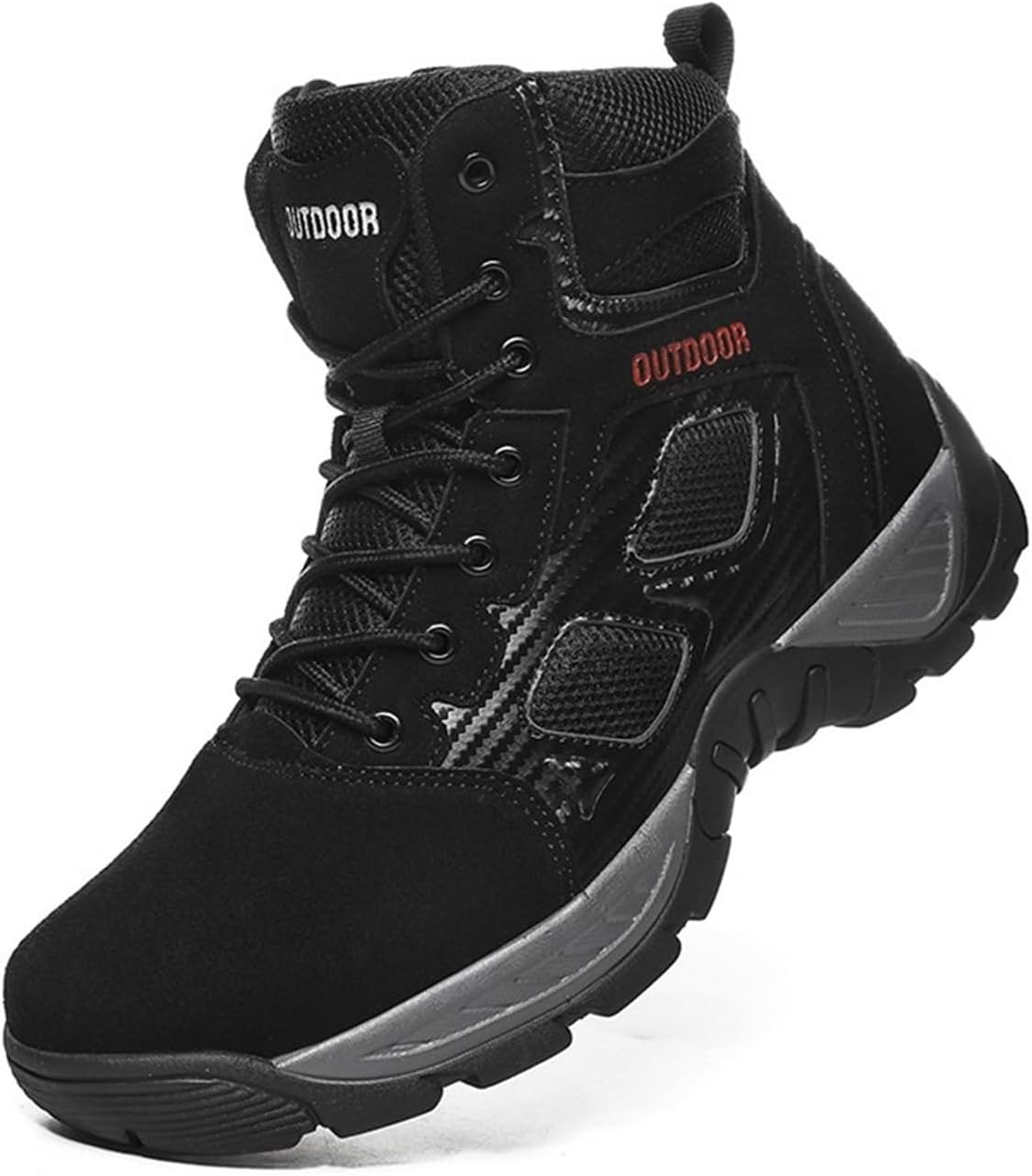 Мужские тактические ботинки Легкие походные мотоциклетные ботинки из замши и кожи Для работы и активного отдыха Dmgyck, черный
Мужские тактические ботинки Легкие походные мотоциклетные ботинки из замши и кожи Для работы и активного отдыха Dmgyck, черный