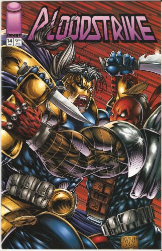 Bloodstrike #14 September 1994 (Image Comics)
Bloodstrike #14 September 1994 (Image Comics)