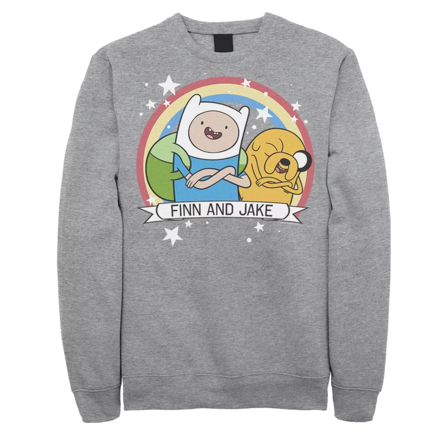 Мужской флисовый флис с радужным баннером Cartoon Network Adventure Time Finn & Jake Licensed Character
Мужской флисовый флис с радужным баннером Cartoon Network Adventure Time Finn & Jake Licensed Character