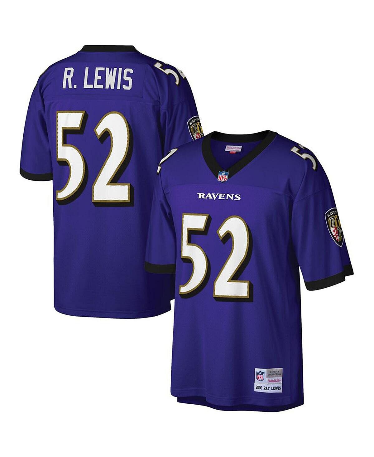 Мужская футболка Ray Lewis Purple Baltimore Ravens Big and Tall 2000, реплика вышедшего на пенсию игрока Mitchell & Ness
Мужская футболка Ray Lewis Purple Baltimore Ravens Big and Tall 2000, реплика вышедшего на пенсию игрока Mitchell & Ness