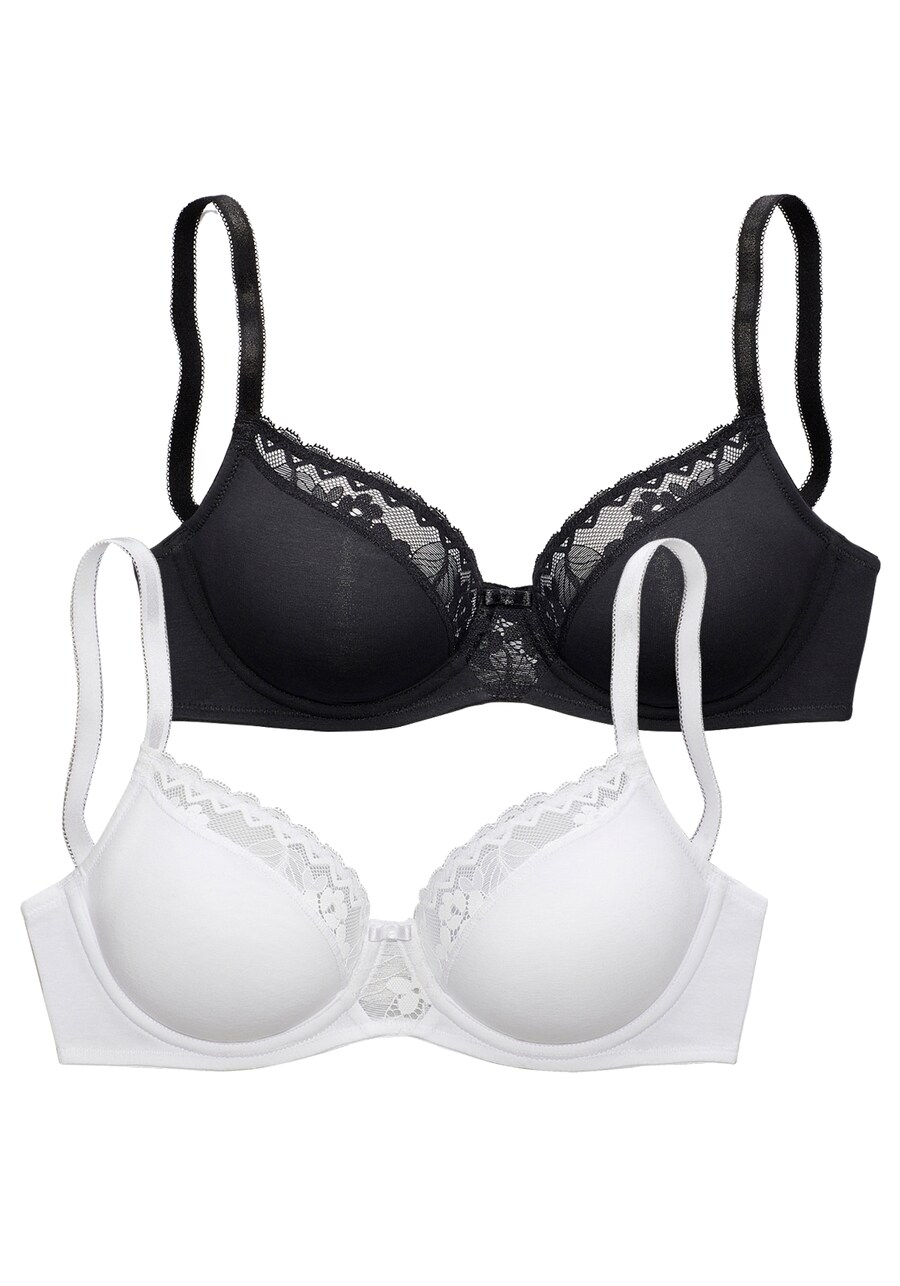 Бюстгальтер-футболка PETITE FLEUR, черный/белый
Бюстгальтер-футболка PETITE FLEUR, черный/белый