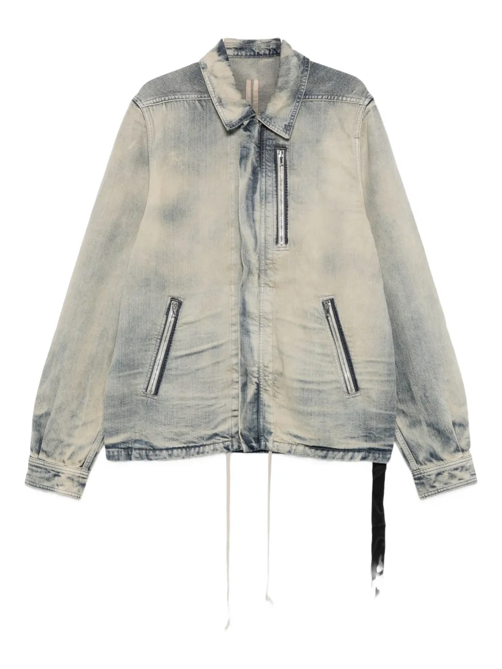 Куртка с застежкой-молнией и шнурком Rick Owens DRKSHDW, синий
Куртка с застежкой-молнией и шнурком Rick Owens DRKSHDW, синий