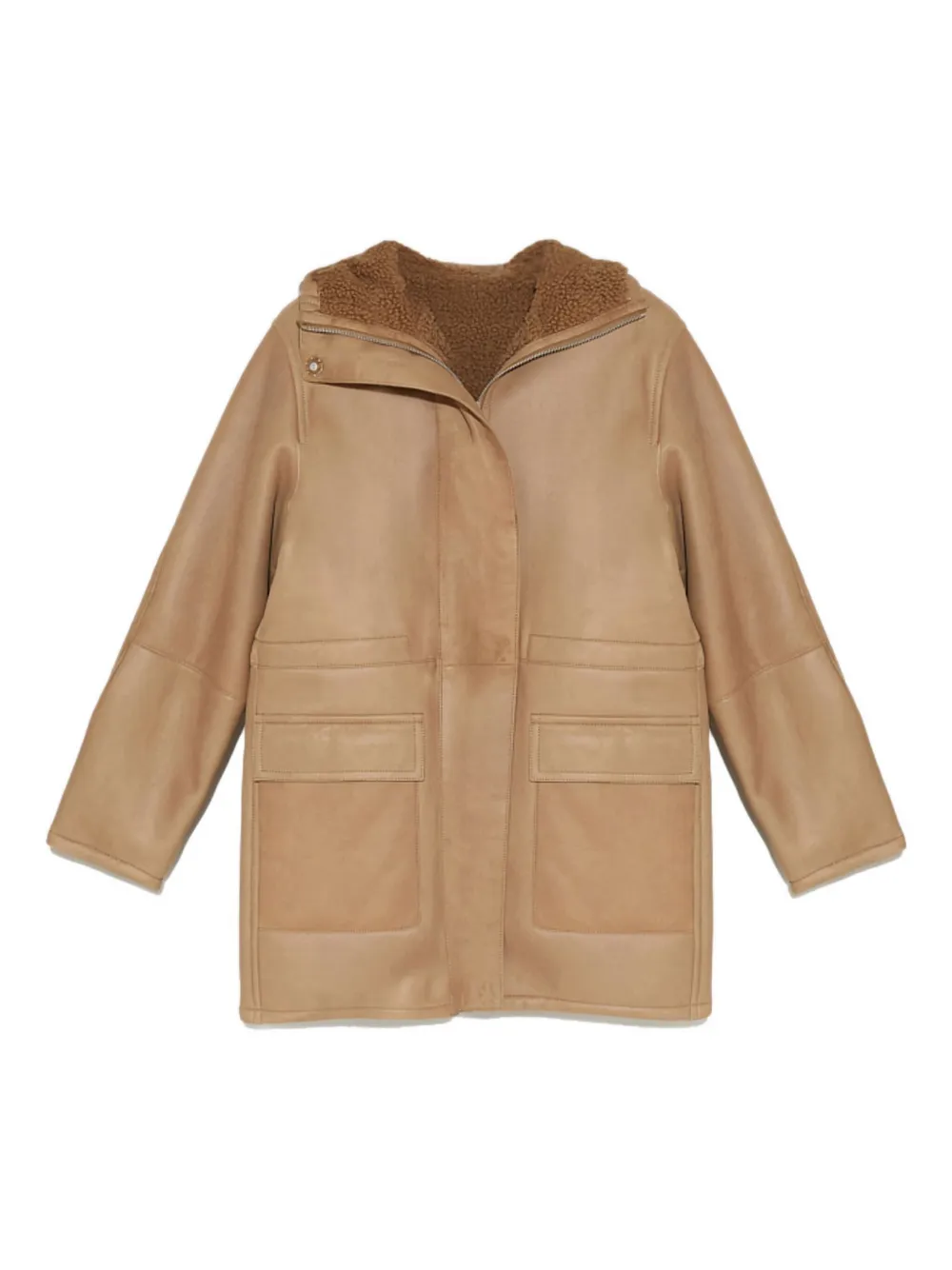 Дубленка с капюшоном YVES SALOMON, коричневый
Дубленка с капюшоном YVES SALOMON, коричневый