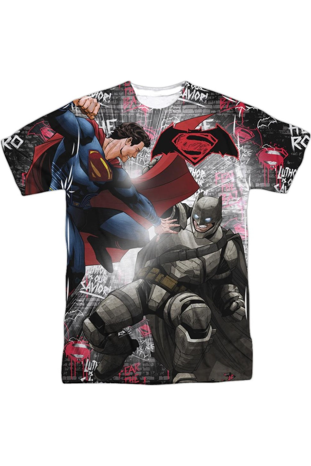 Футболка с коротким рукавом из полиэстера Batman V Superman Showdown для взрослых Gildan, белый
Футболка с коротким рукавом из полиэстера Batman V Superman Showdown для взрослых Gildan, белый