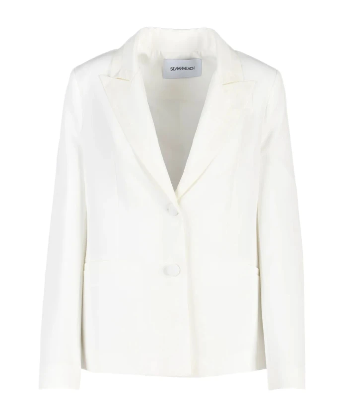 Стильный пиджак Silvian Heach, белый
Стильный пиджак Silvian Heach, белый