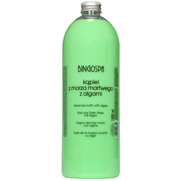 Ванна Мертвого моря с водорослями, 1000 мл Bingospa
Ванна Мертвого моря с водорослями, 1000 мл Bingospa