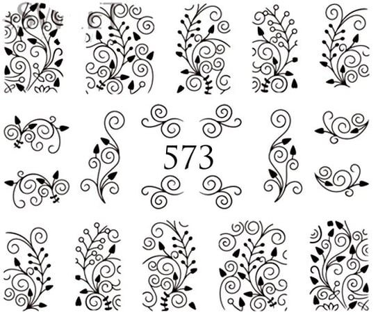 Водные наклейки для ногтей - №573, Raisin
Водные наклейки для ногтей - №573, Raisin