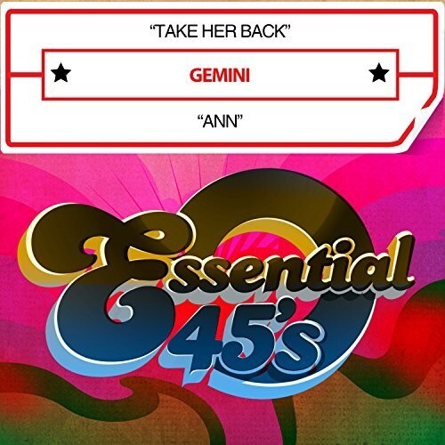 CD диск Gemini: Take Her Back / Ann (digital 45)
CD диск Gemini: Take Her Back / Ann (digital 45)