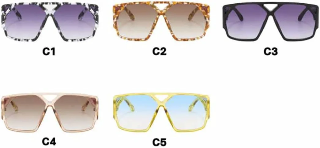 Большие солнцезащитные очки для мужчин, винтажный стиль, однотонные, женские ретро-очки, модные, защитные очки от УФ-излучения UV400 VVTWSSW, Champagne Tea
Большие солнцезащитные очки для мужчин, винтажный стиль, однотонные, женские ретро-очки, модные, защитные очки от УФ-излучения UV400 VVTWSSW, Champagne Tea