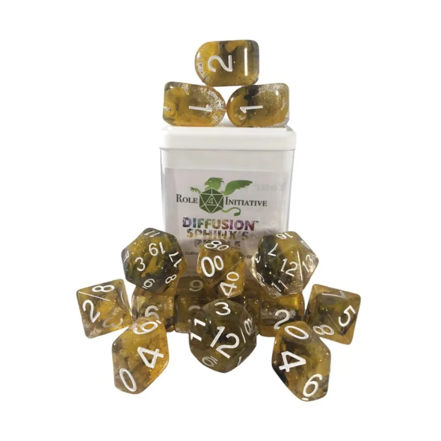 Набор Diffusion Poly — Загадка Сфинкса с символом класса (15), Class & Creature Dice - Poly Sets
Набор Diffusion Poly — Загадка Сфинкса с символом класса (15), Class & Creature Dice - Poly Sets