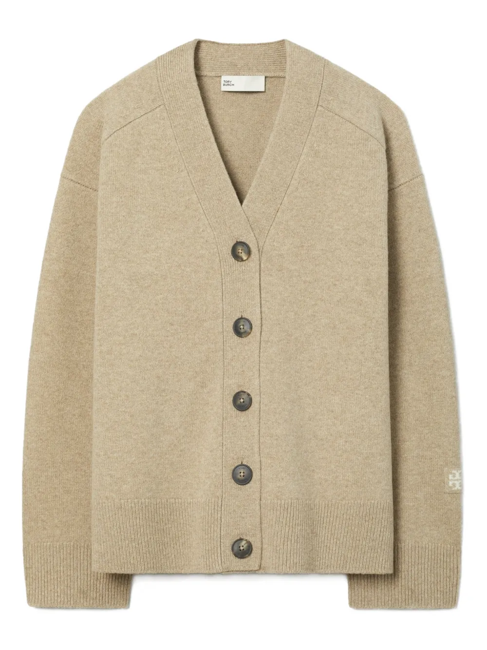 Кардиган на пуговицах Tory Burch, нейтральный
Кардиган на пуговицах Tory Burch, нейтральный