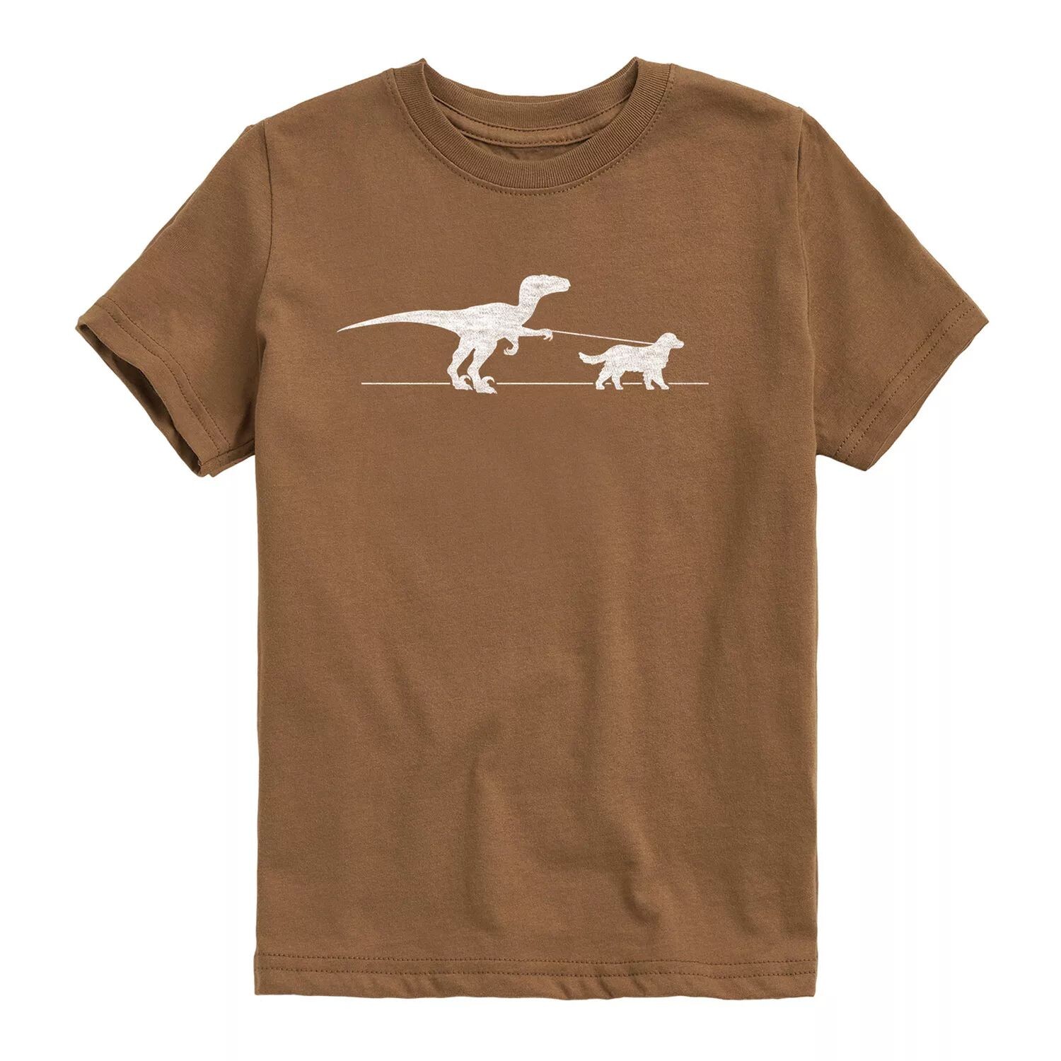 Футболка с рисунком динозавра для мальчиков 8–20 лет, выгуливающего собаку Licensed Character
Футболка с рисунком динозавра для мальчиков 8–20 лет, выгуливающего собаку Licensed Character