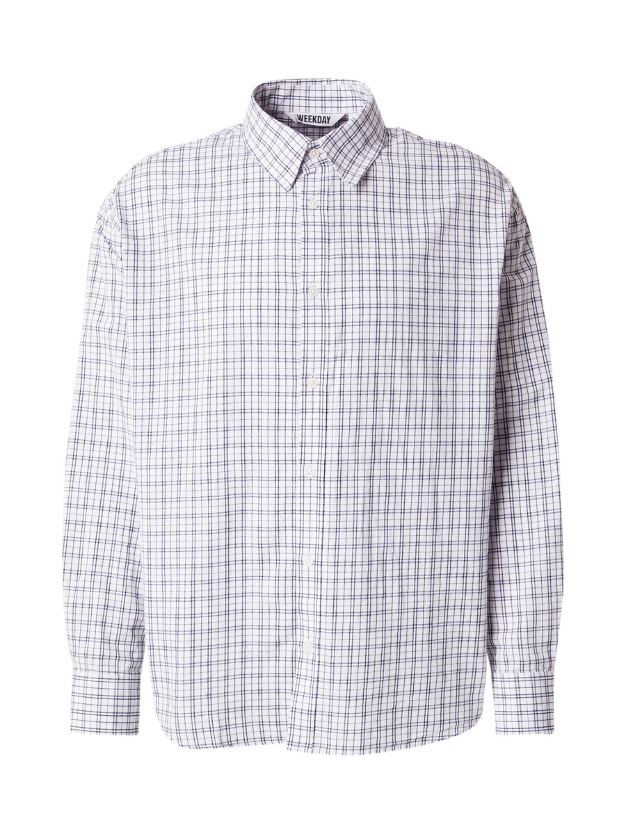 Рубашка на пуговицах Comfort fit WEEKDAY, White
Рубашка на пуговицах Comfort fit WEEKDAY, White