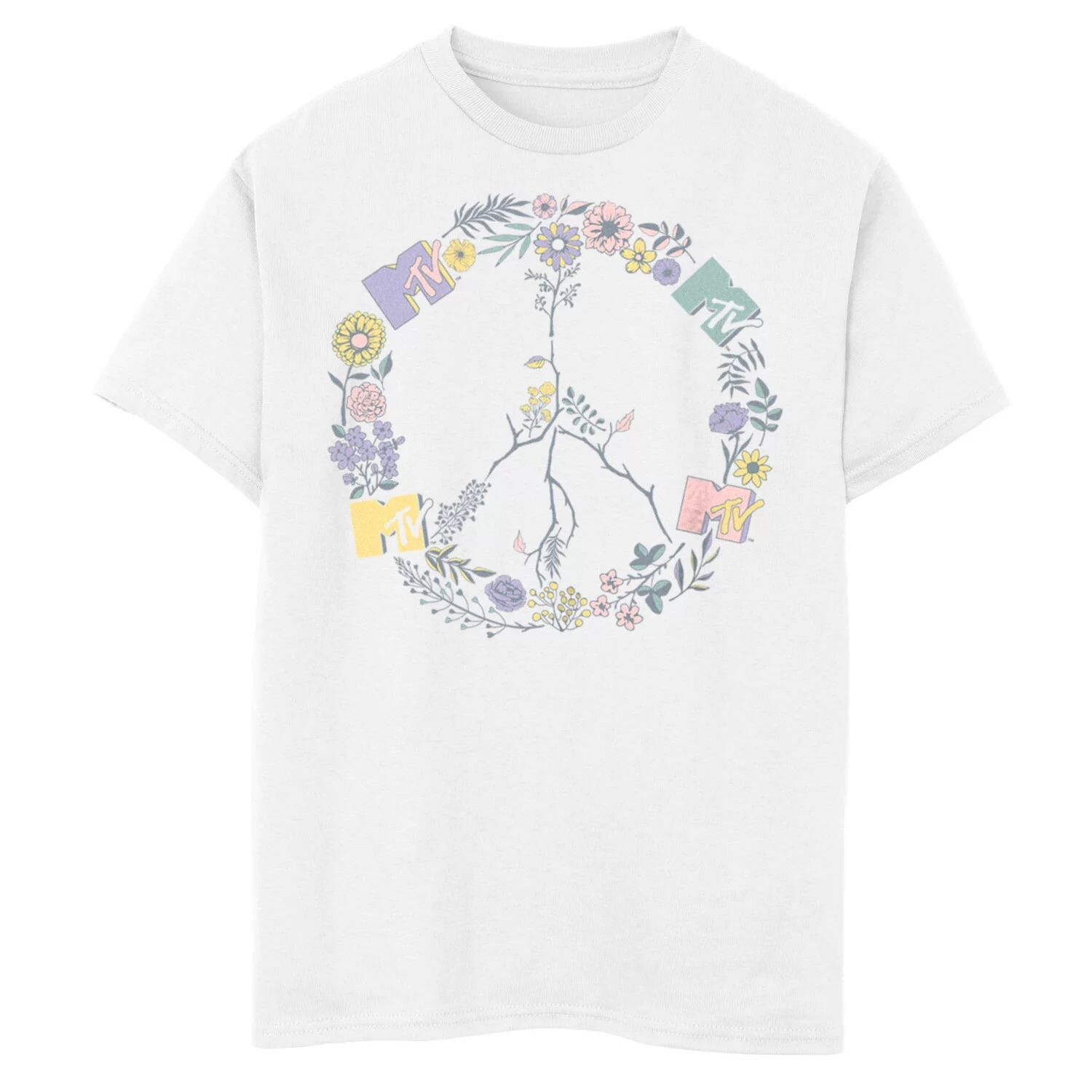 Футболка MTV с цветочным принтом и графическим логотипом MTVPeace для мальчиков 8–20 лет Licensed Character
Футболка MTV с цветочным принтом и графическим логотипом MTVPeace для мальчиков 8–20 лет Licensed Character