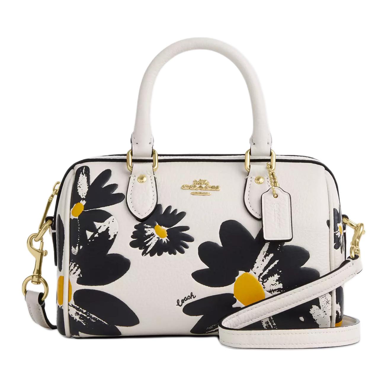 Кожаная сумка для боулинга Rowan, женская сумка через плечо, кроссбоди Coach золото и мел мультиколор
Кожаная сумка для боулинга Rowan, женская сумка через плечо, кроссбоди Coach золото и мел мультиколор