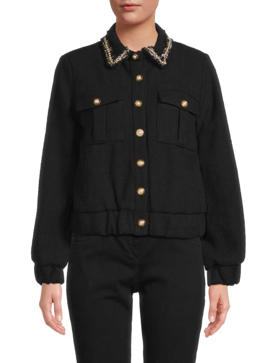 Куртка с отделкой стразами NANETTE nanette lepore, цвет Very Black, Черный, Куртка с отделкой стразами NANETTE nanette lepore, цвет Very Black
Куртка с отделкой стразами NANETTE nanette lepore, цвет Very Black, Черный, Куртка с отделкой стразами NANETTE nanette lepore, цвет Very Black