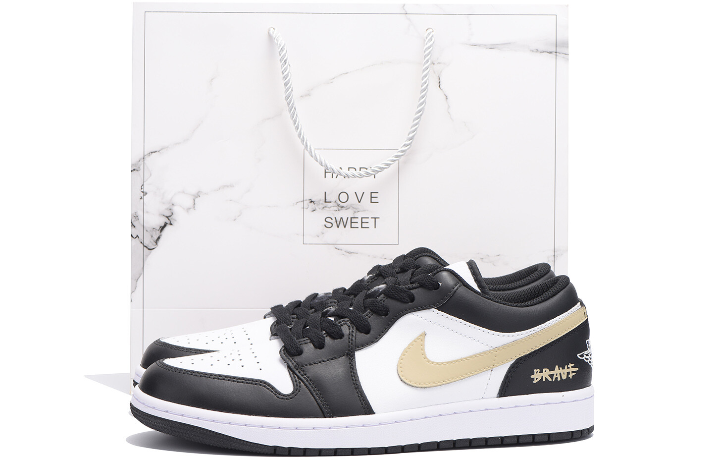 Кроссовки Air Jordan 1 Vintage Basketball Shoes Men Low-top Brown, черный/коричневый
Кроссовки Air Jordan 1 Vintage Basketball Shoes Men Low-top Brown, черный/коричневый