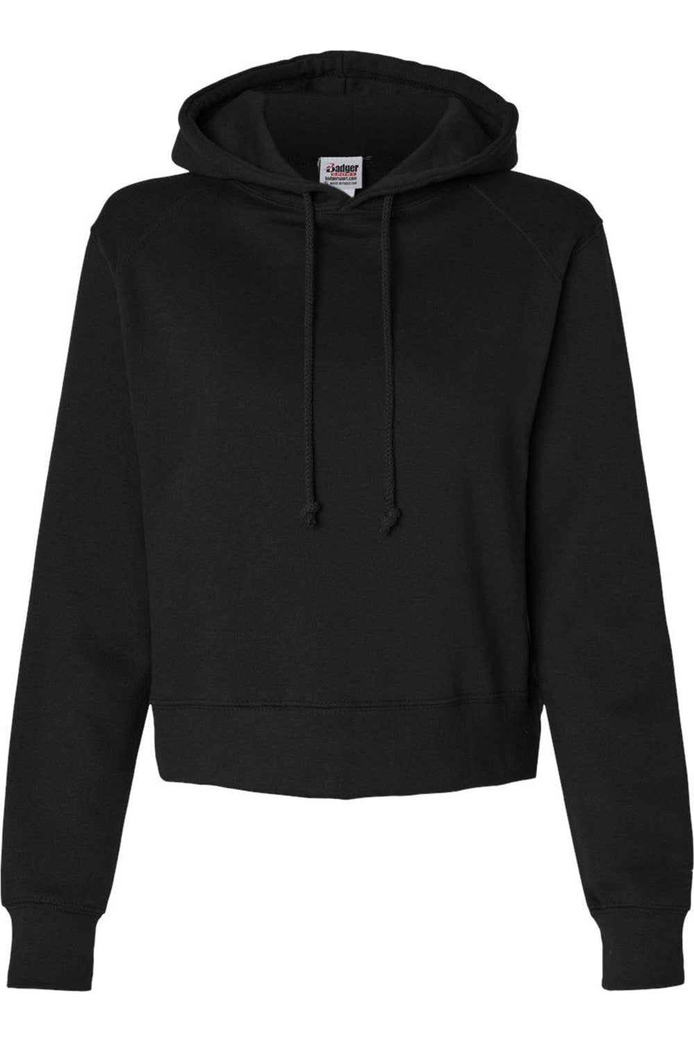 Женская укороченная толстовка с капюшоном Badger, черный
Женская укороченная толстовка с капюшоном Badger, черный