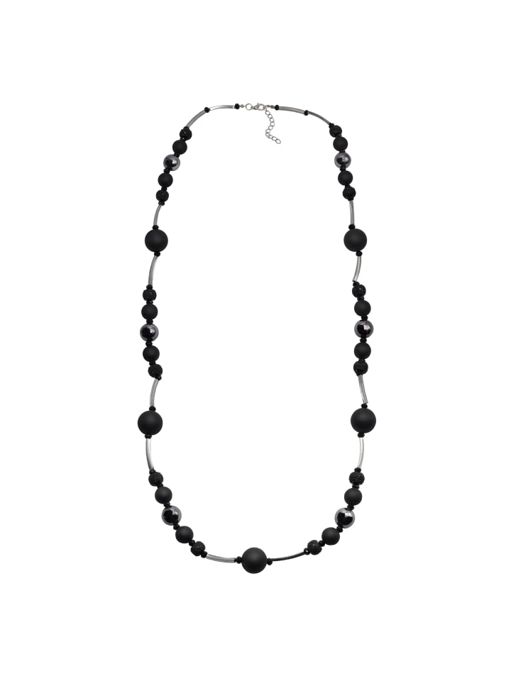 Steuer Modeschmuck Колье Metall in Schwarz
Steuer Modeschmuck Колье Metall in Schwarz