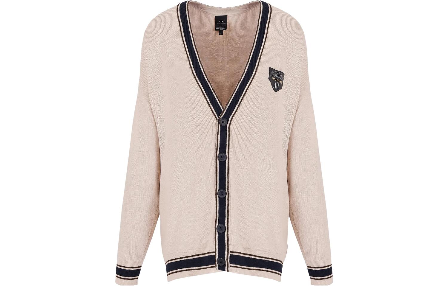 Кардиган из трикотажной ткани мужской ARMANI EXCHANGE, экрю
Кардиган из трикотажной ткани мужской ARMANI EXCHANGE, экрю