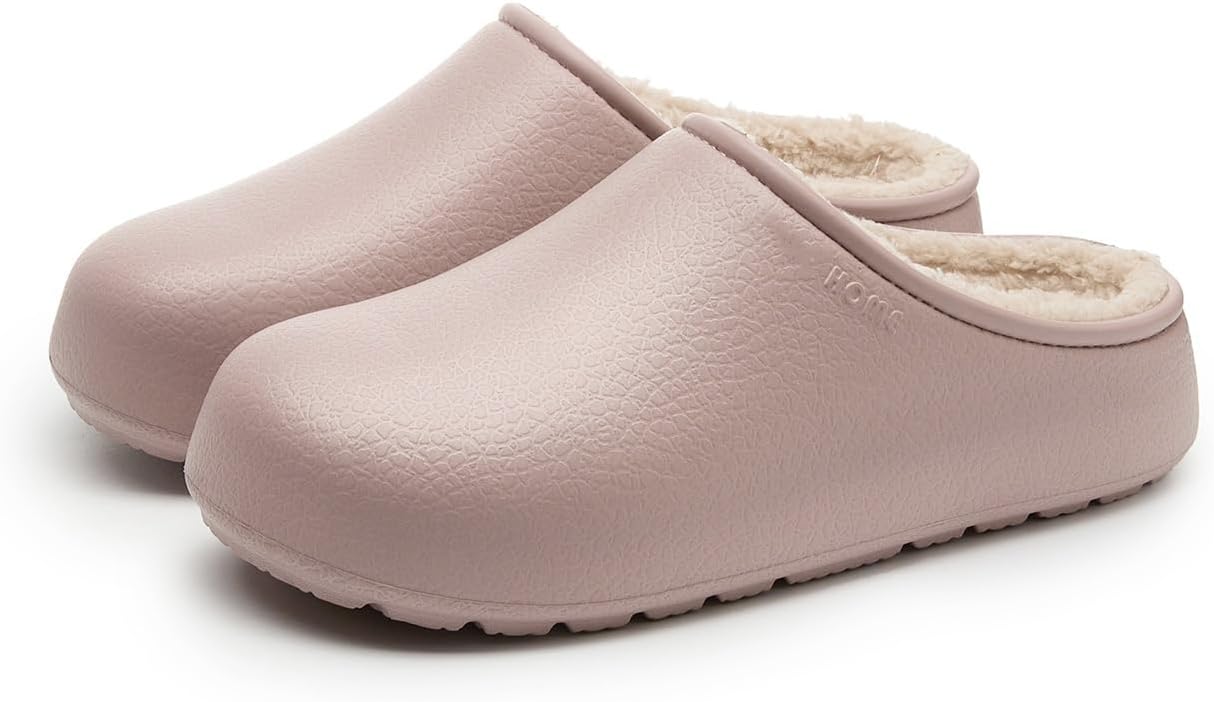 Унисекс сабо с подкладкой, водонепроницаемые зимние тапочки для садa, нескользящие домашние и мюли с подкладкой Generic, розовый/серый
Унисекс сабо с подкладкой, водонепроницаемые зимние тапочки для садa, нескользящие домашние и мюли с подкладкой Generic, розовый/серый