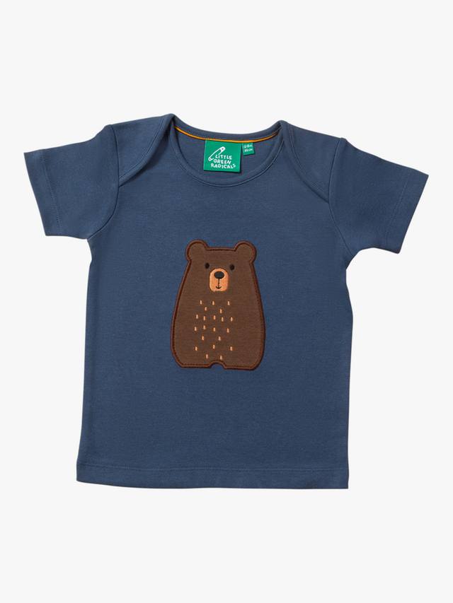 Детская футболка с аппликацией из органического хлопка little bear Little Green Radicals, темно-синий
Детская футболка с аппликацией из органического хлопка little bear Little Green Radicals, темно-синий