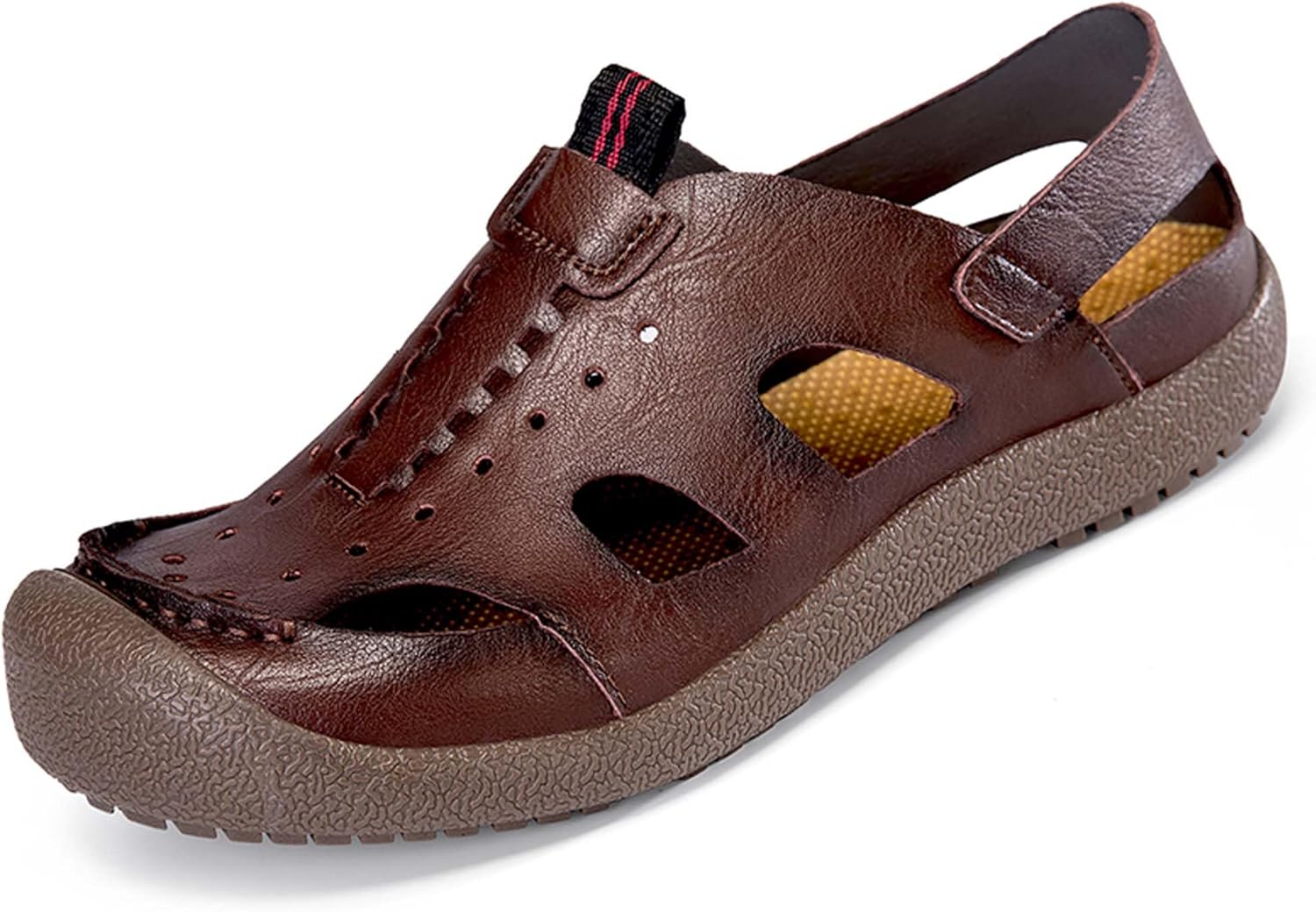 Мужские спортивные сандалии с широким носком, летние удобные с закрытым носком для походов, приключений, рыбалки, пляжа, повседневные сандалии и тапочки Generic, коричневый
Мужские спортивные сандалии с широким носком, летние удобные с закрытым носком для походов, приключений, рыбалки, пляжа, повседневные сандалии и тапочки Generic, коричневый