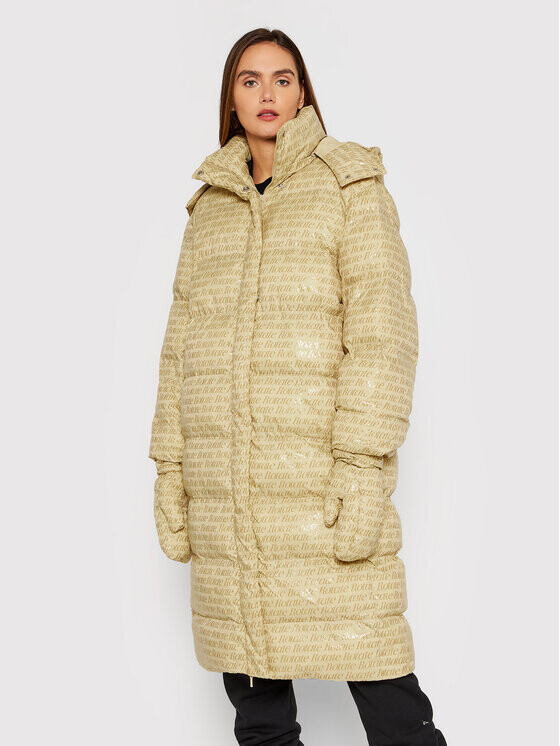 Пуховик свободного кроя Rotate, бежевый
Пуховик свободного кроя Rotate, бежевый