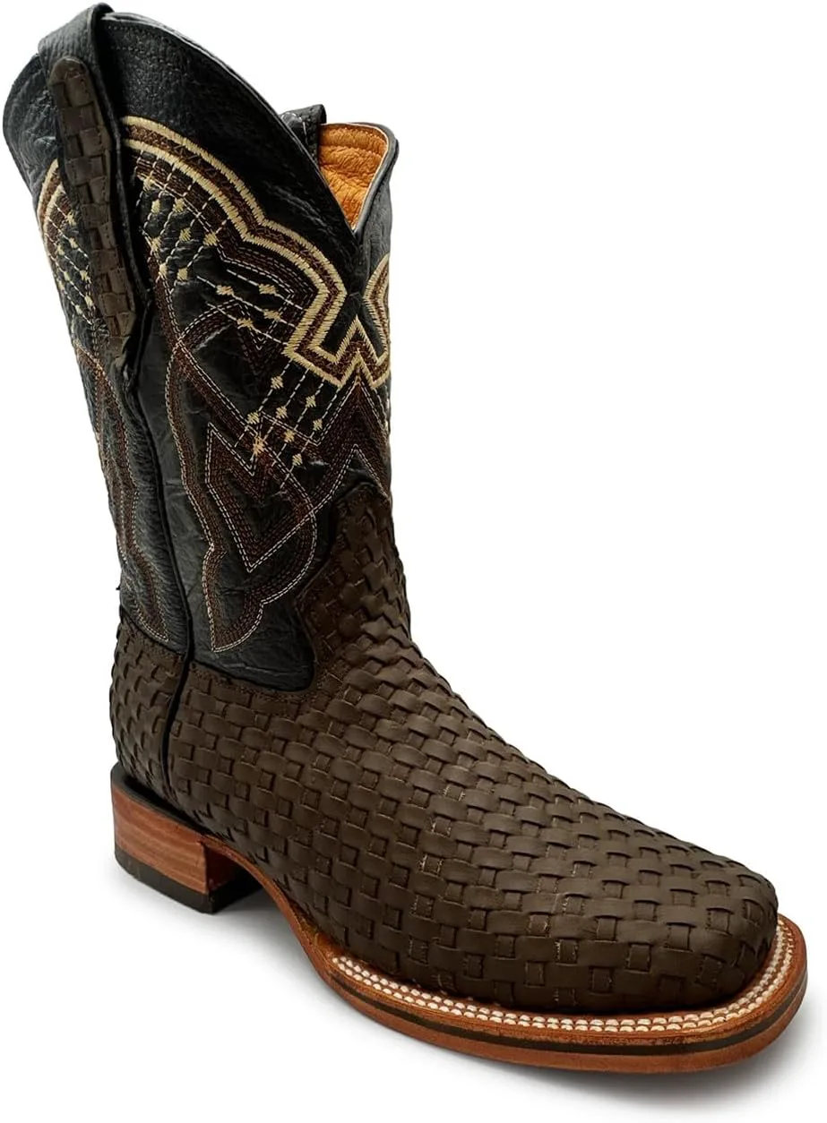 Мужские ковбойские сапоги Western Rodeo Petatillo с квадратным носком от The Western Shops
Мужские ковбойские сапоги Western Rodeo Petatillo с квадратным носком от The Western Shops