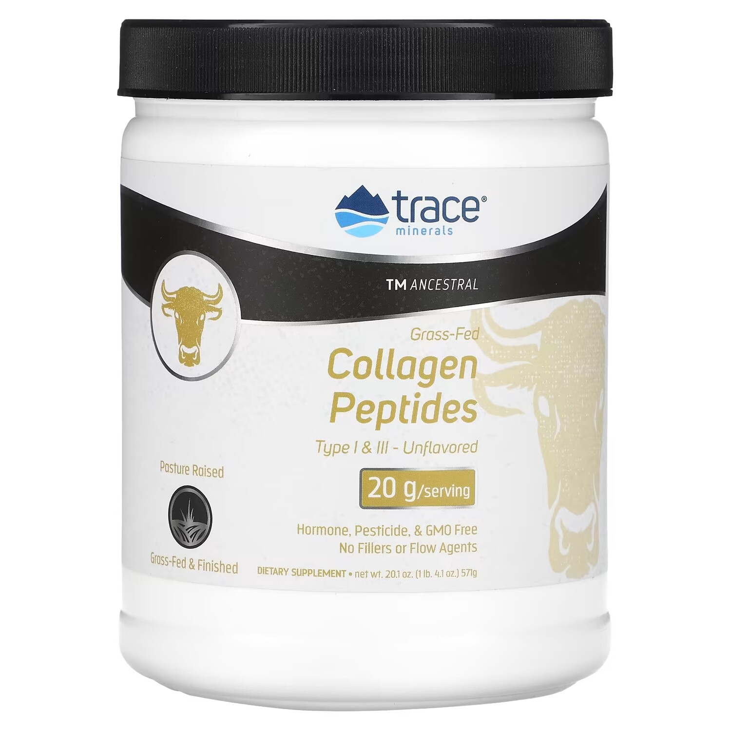 Коллагеновые пептиды травяного откорма Trace Minerals без вкусовых добавок 1 фунт 4,1 унции (571 г) Trace Minerals ®
Коллагеновые пептиды травяного откорма Trace Minerals без вкусовых добавок 1 фунт 4,1 унции (571 г) Trace Minerals ®