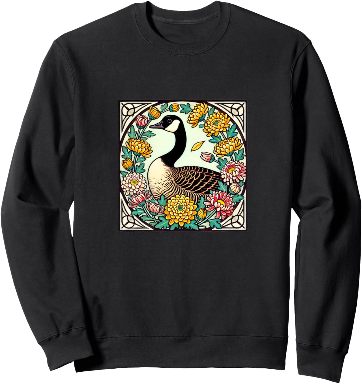 Иллюстрация канадского гуся, толстовка с изображением канадского гуся Retro Goose Loves Snugg, черный
Иллюстрация канадского гуся, толстовка с изображением канадского гуся Retro Goose Loves Snugg, черный