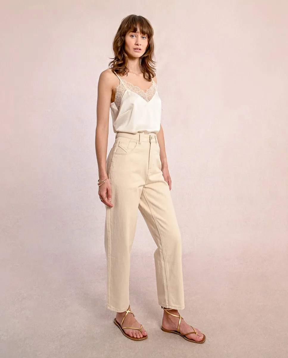 Женские укороченные джинсы с пятью карманами Molly Bracken, пастельно-розовый
Женские укороченные джинсы с пятью карманами Molly Bracken, пастельно-розовый