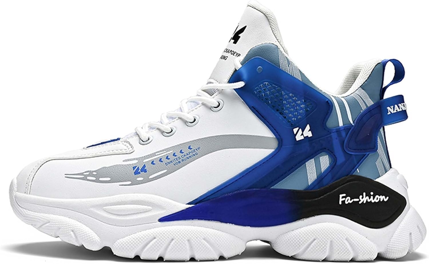 Мужские модные высокие кеды из кожи, повседневная обувь, противоскользящие кроссовки, обувь для спорта в помещении или на улице Generic, синий
Мужские модные высокие кеды из кожи, повседневная обувь, противоскользящие кроссовки, обувь для спорта в помещении или на улице Generic, синий